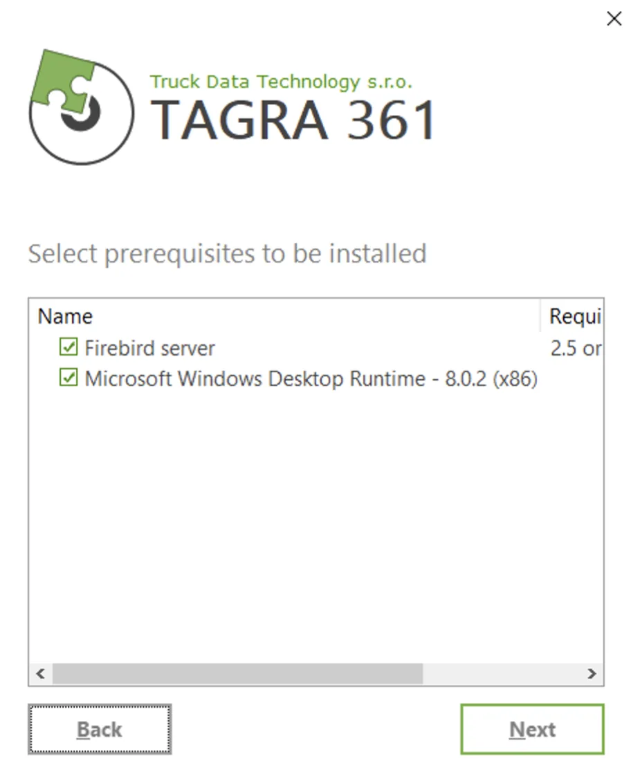 Εγκατάσταση TAGRA βήμα 3